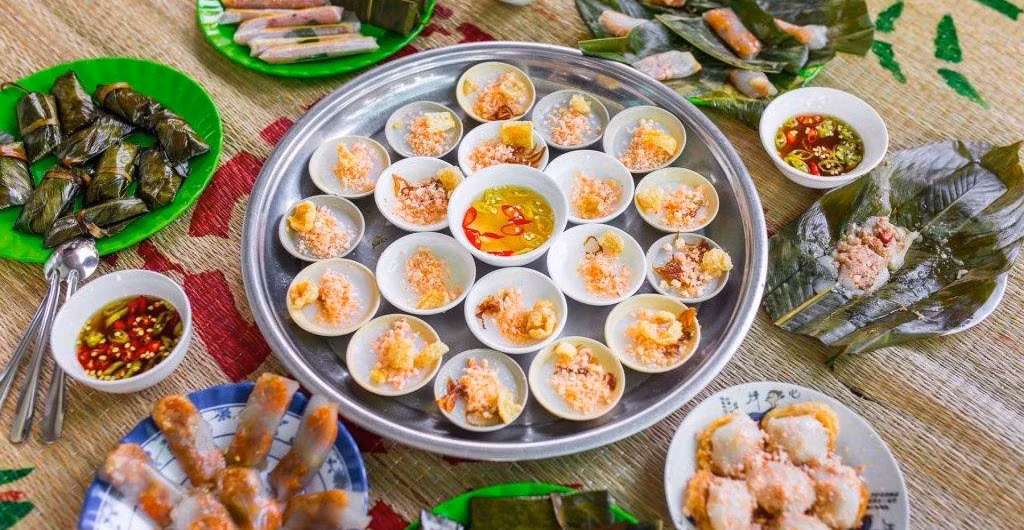 Mâm bánh miền Trung. Ảnh minh họa từ Internet.