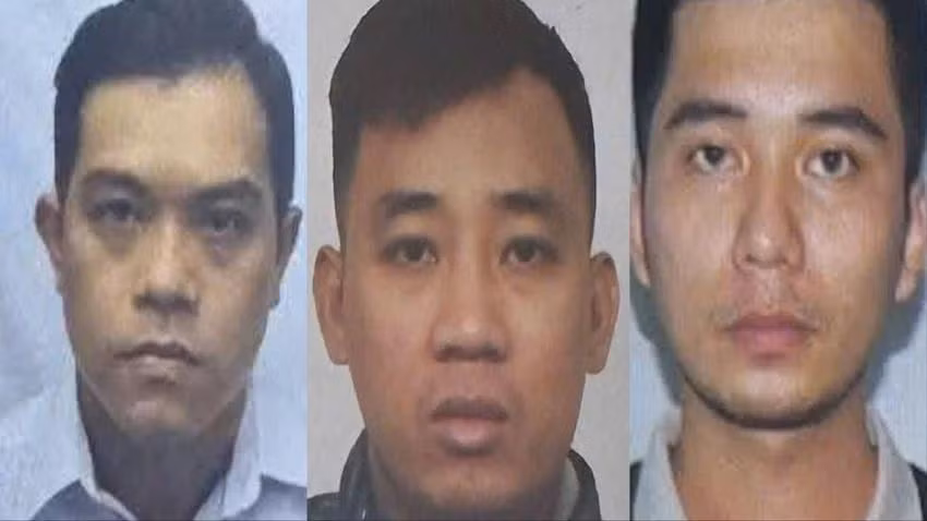 3 người bị truy nã vì gây ra vụ cướp 2 triệu USD 3 người bị truy nã vì gây ra vụ cướp 2 triệu USD