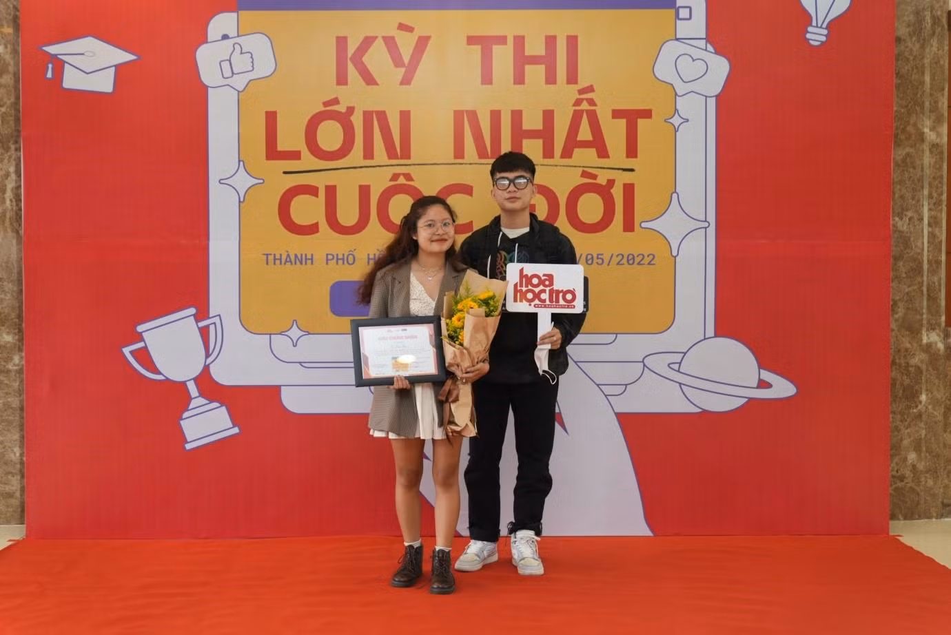 Khu vực check-in tươi tắn như nụ cười của các bạn Gen Z ngày hôm nay. Khu vực check-in tươi tắn như nụ cười của các bạn Gen Z ngày hôm nay.