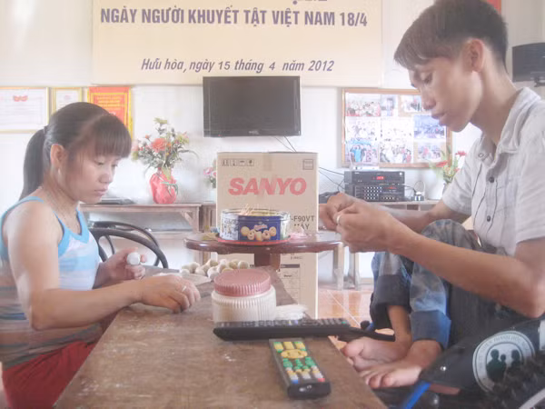 Minh – Thương tại trung tâm Quỳnh Hoa