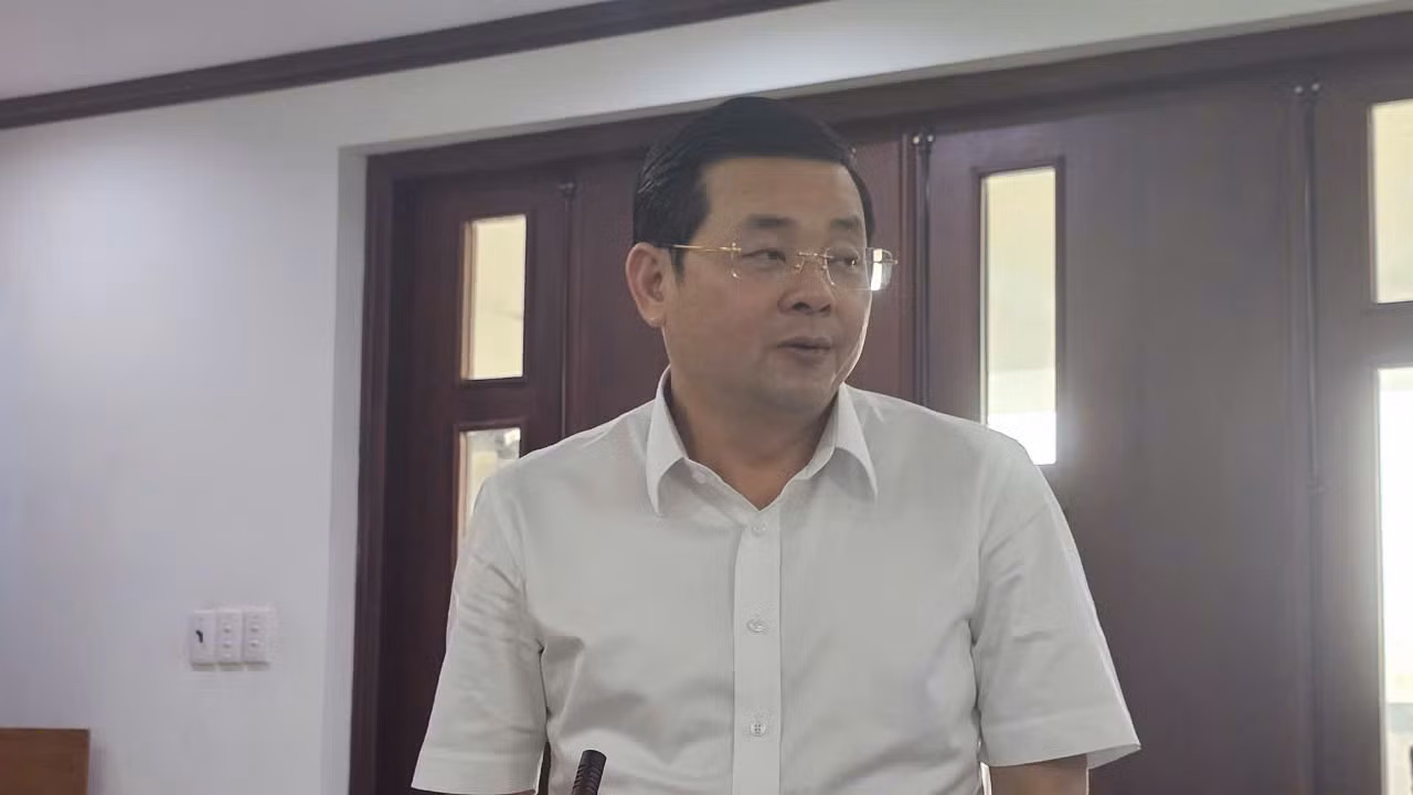 Ông Nguyễn Toàn Thắng phát biểu tại cuộc họp hôm nay. Ông Nguyễn Toàn Thắng phát biểu tại cuộc họp hôm nay.