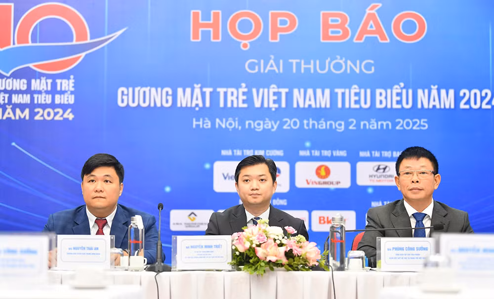 Ban Tổ chức công bố 19 đề cử giải thưởng 'Gương mặt trẻ Việt Nam tiêu biểu' 2024. Ảnh: DƯƠNG TRIỀU