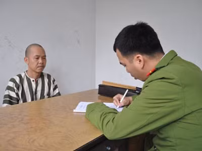 Đặng Toàn Thắng tại cơ quan điều tra. Đặng Toàn Thắng tại cơ quan điều tra