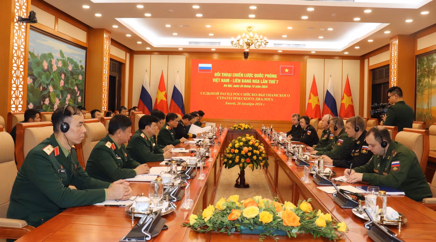 Toàn cảnh Đối thoại Chiến lược Quốc phòng Việt Nam - Liên bang Nga lần thứ 7.