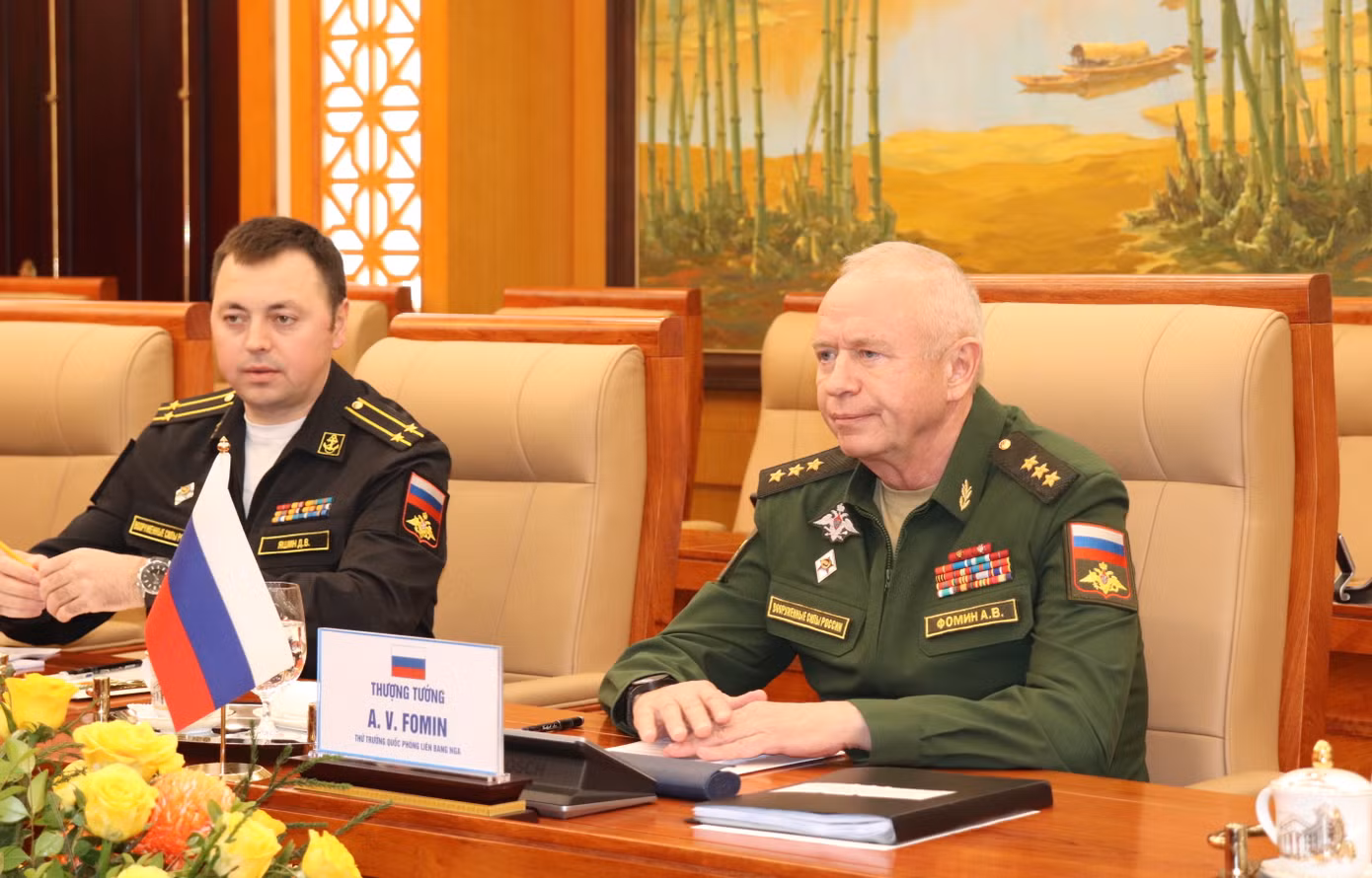 Thứ trưởng Bộ Quốc phòng hai nước chủ trì đối thoại.