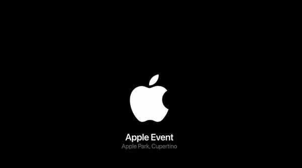 Sau hình ảnh người phụ nữ, màn hình chuyển đen, có logo Apple. Ảnh: YouTube.