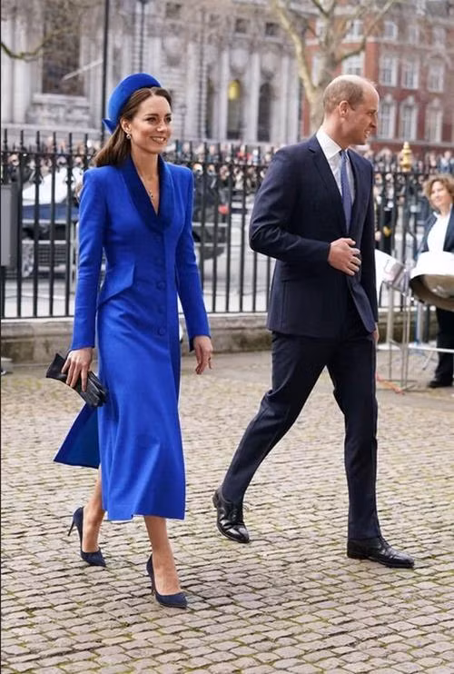 Vợ chồng William - Kate trong sự kiện mới đây. Ảnh: PA.
