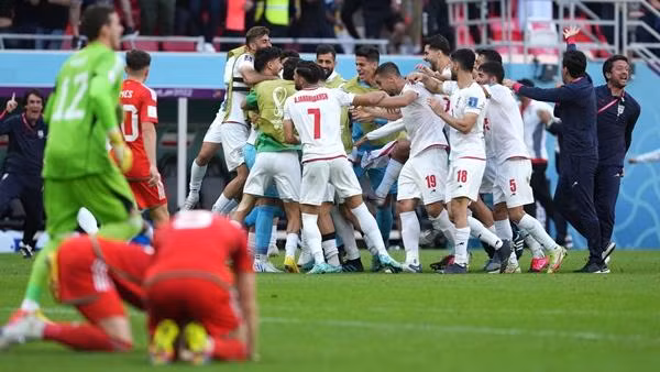 Trận Iran - Wales. Ảnh: Sky Sports.