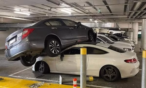 Sao thế này? Ảnh: 7News. Sao thế này? Ảnh: 7News.