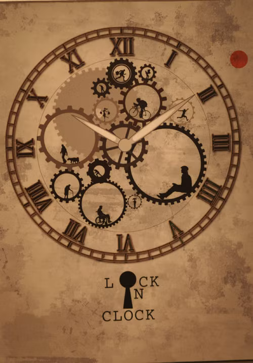 "lock in clock" - Cao Xuân hưng.