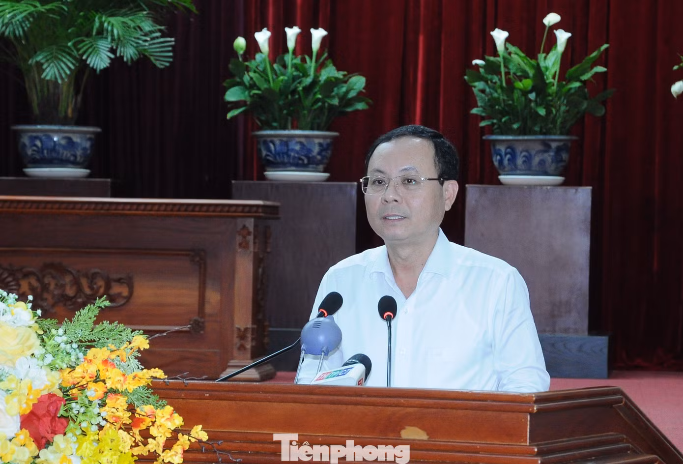 Bí thư Thành ủy Cần Thơ Nguyễn Văn Hiếu kết luận hội nghị. Ảnh: CK. Bí thư Thành ủy Cần Thơ Nguyễn Văn Hiếu kết luận hội nghị. Ảnh: CK.