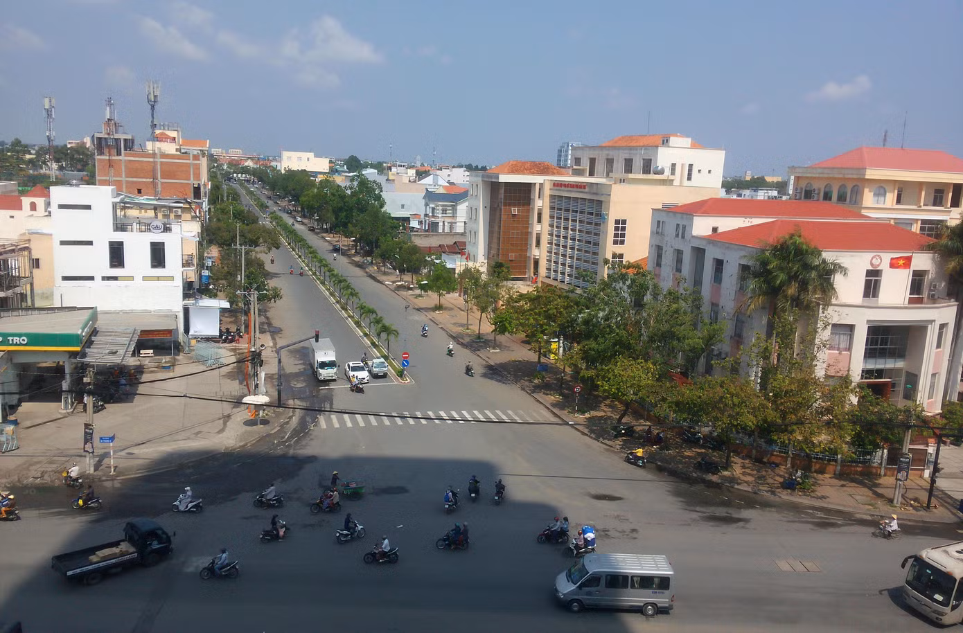 Một góc quận Ninh Kiều, TP Cần Thơ. Ảnh: CK Một góc quận Ninh Kiều, TP Cần Thơ. Ảnh: CK