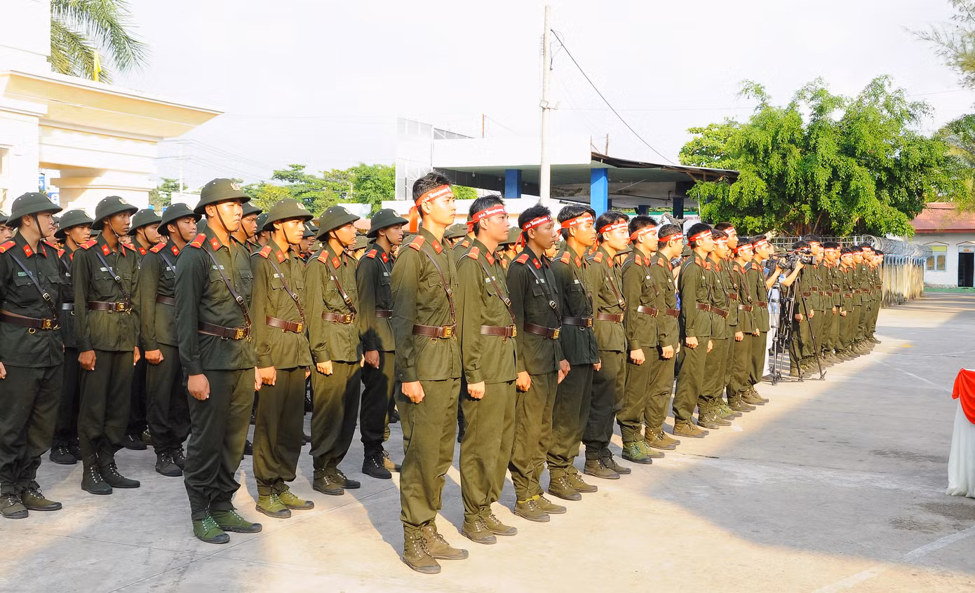 Không khí lễ khai mạc.