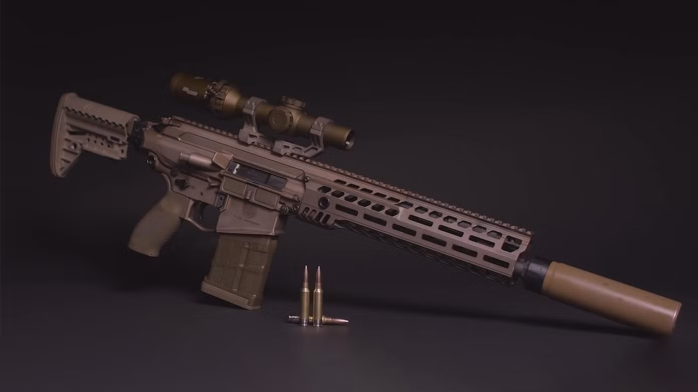 Sig Sauer sẽ sản xuất súng trường và súng máy hạng nhẹ thế hệ mới cho quân đội Mỹ. Ảnh: Sig Sauer.