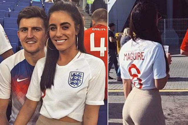 Fern Hawkins, bạn gái hậu vệ Harry Maguire – Đội tuyển Anh.