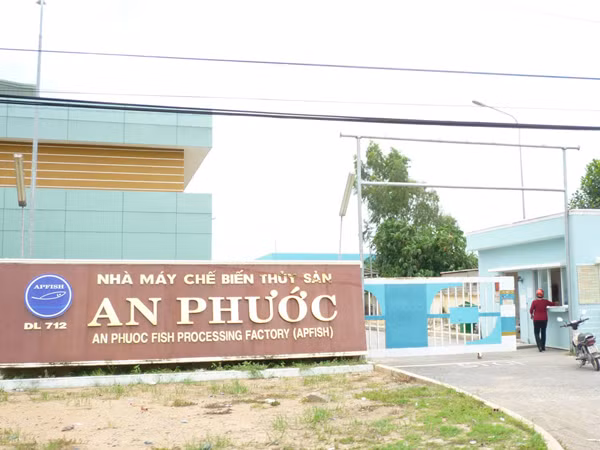 Nhà máy Thủy sản An Phước chỉ hoạt động 10% công suất Ảnh: Trường Ca. Nhà máy Thủy sản An Phước chỉ hoạt động 10% công suất Ảnh: Trường Ca