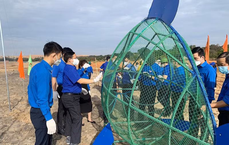 Mô hình “Cá ăn rác thải nhựa” tại bãi biển Phan Thiết, Bình Thuận