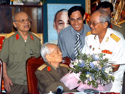 Mừng thọ Đại tướng 95 tuổi 