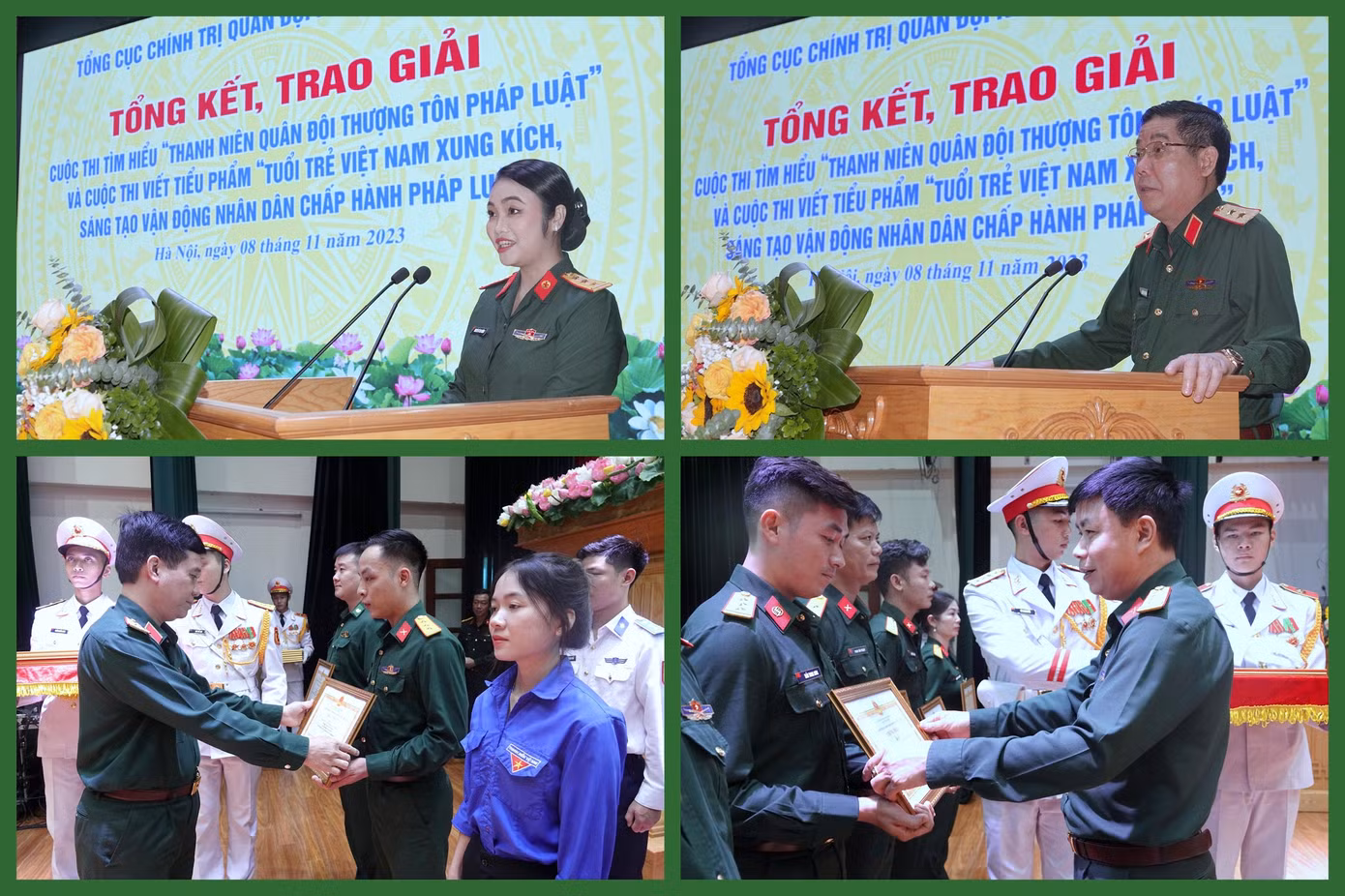 Hai cuộc thi nhằm định hướng nhận thức, hành vi đúng đắn, truyền tải thông điệp tự giác chấp hành nghiêm pháp luật cho thanh thiếu nhi và nhân dân.