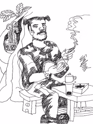 Tranh minh họa: lê trí dũng