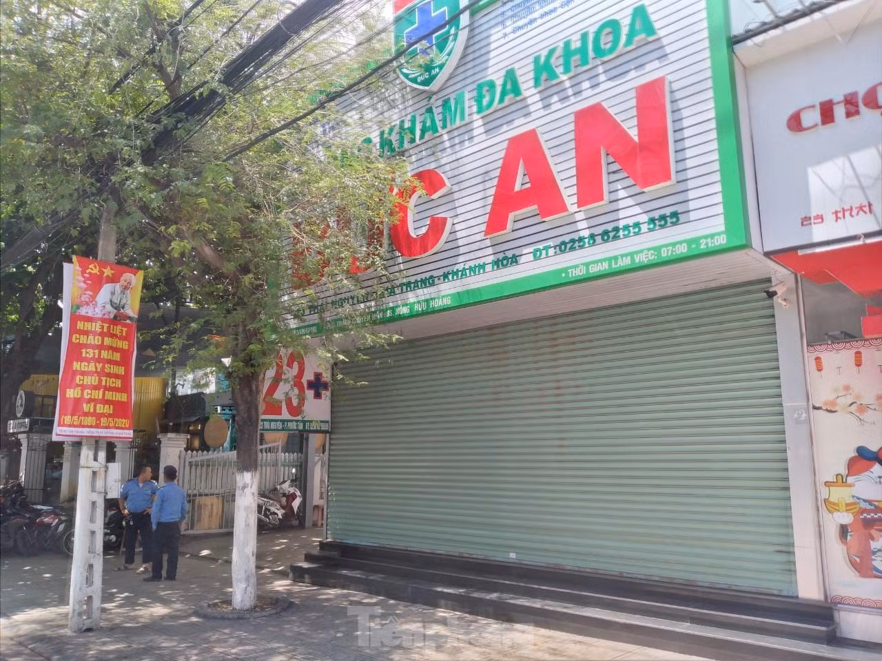 Phòng khám Đức An bị xử phạt vì sử dụng lao động Trung Quốc trái phép. Ảnh CÔNG HOAN Phòng khám Đức An bị xử phạt vì sử dụng lao động Trung Quốc trái phép. Ảnh CÔNG HOAN