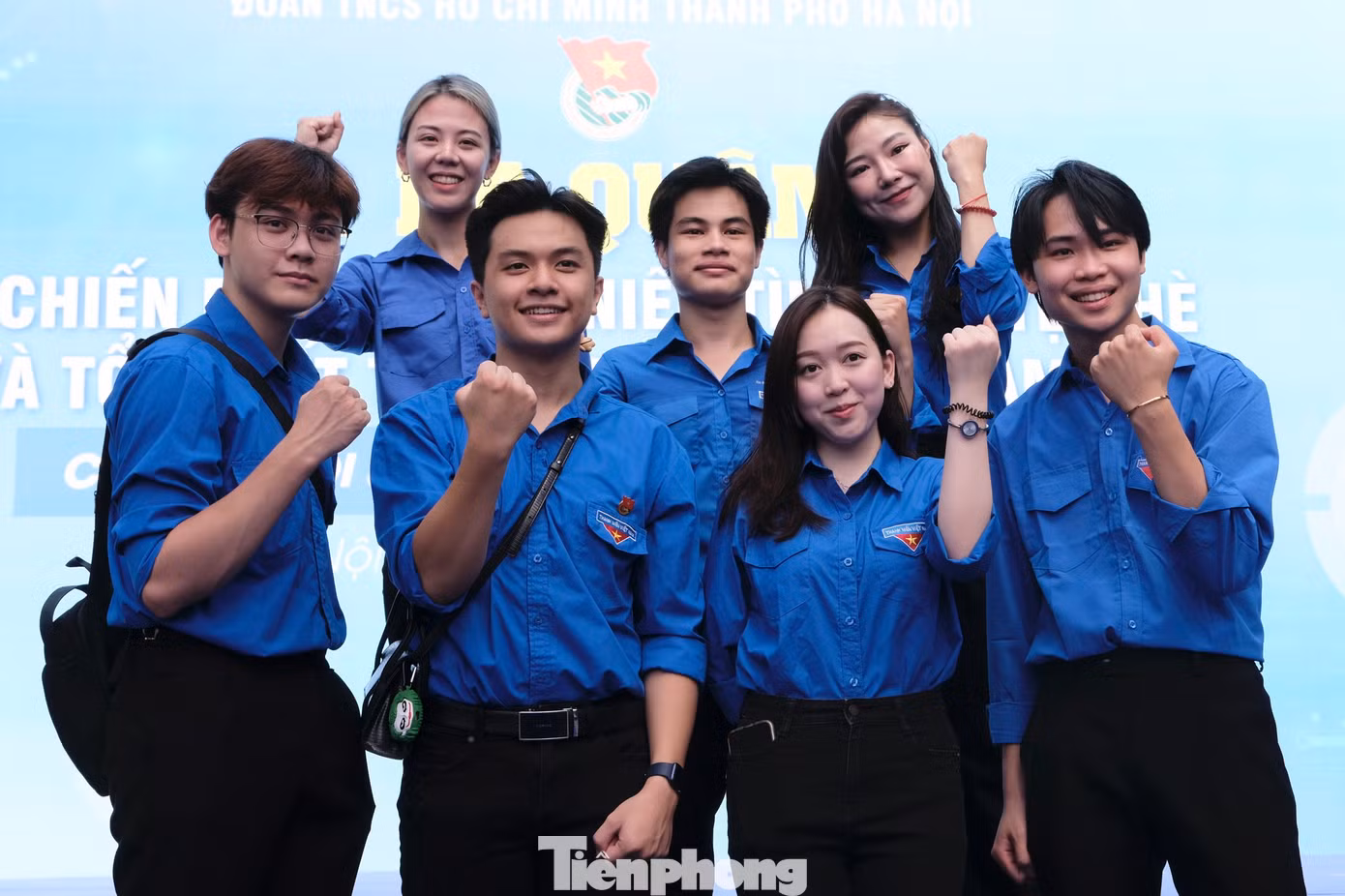 Thanh niên Thủ đô bày tỏ sự quyết tâm hoàn thành tốt những chỉ tiêu của chiến dịch.