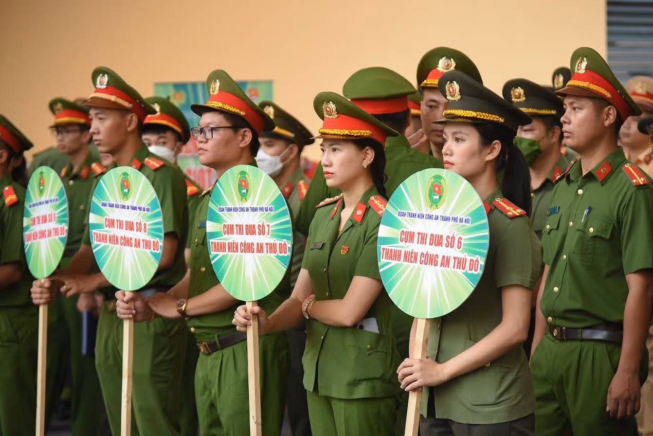 Gần 3.000 cán bộ, chiến sĩ Công an Thủ đô hưởng ứng Lễ phát động Hành trình "Giọt máu nghĩa tình" năm 2022.