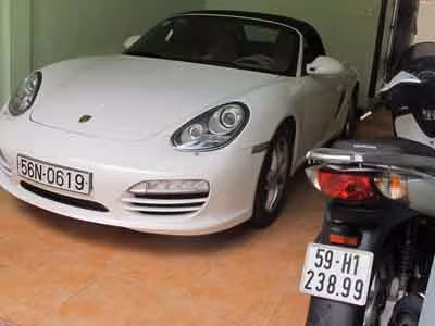 Siêu xe Porsche của trùm A. bị tạm giữ 