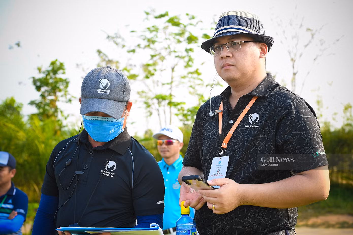 Vũ Nguyễn tham gia điều hành trong giải đấu VGA Union Cup 2021.