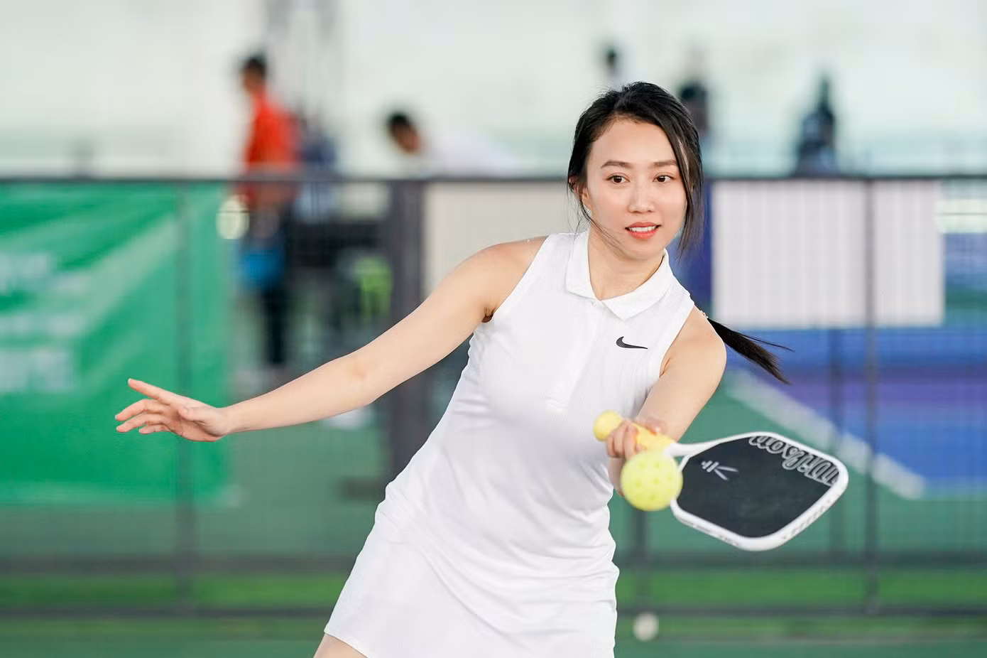 Tính đến sáng ngày 6/7, diễn viên Huỳnh Hồng Loan đang dẫn đầu cuộc bình chọn Người đẹp Pickleball, thậm chí tạo ra khoảng cách lớn với phần còn lại.