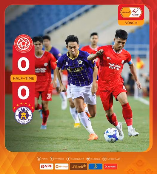 Thể Công Viettel ngược dòng đánh bại Hà Nội FC 2-1 phút cuối ảnh 8 Thể Công Viettel ngược dòng đánh bại Hà Nội FC 2-1 phút cuối ảnh 8