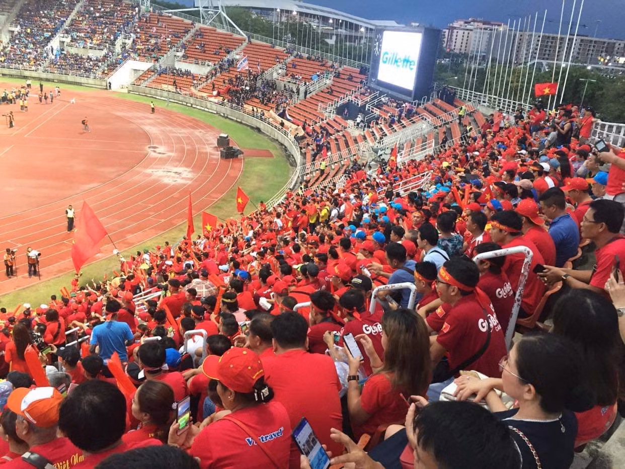 Hình ảnh Phạm Giang tại Thammasat trong trận đấu năm 2019. (Ảnh: Nhân vật cung cấp)