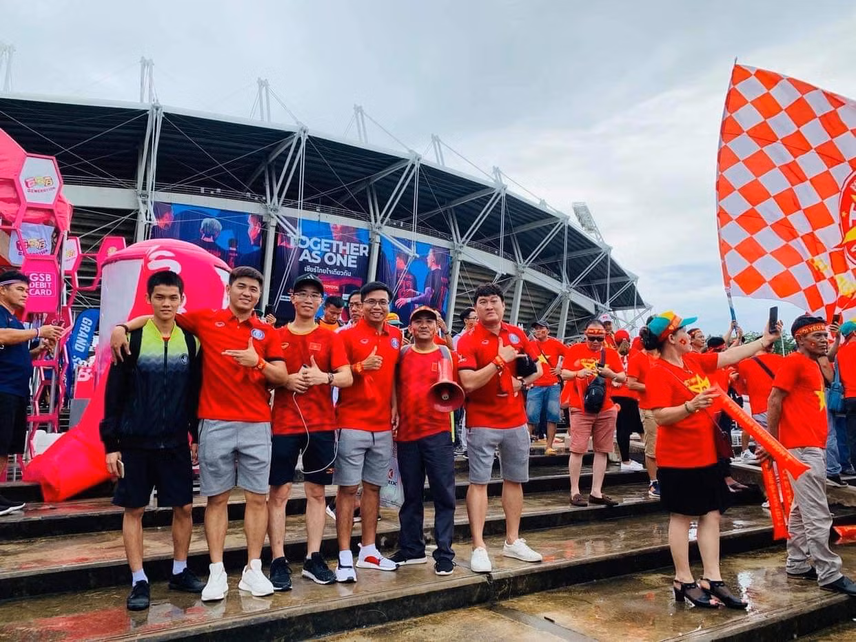 Hình ảnh Phạm Giang tại Thammasat trong trận đấu năm 2019. (Ảnh: Nhân vật cung cấp)