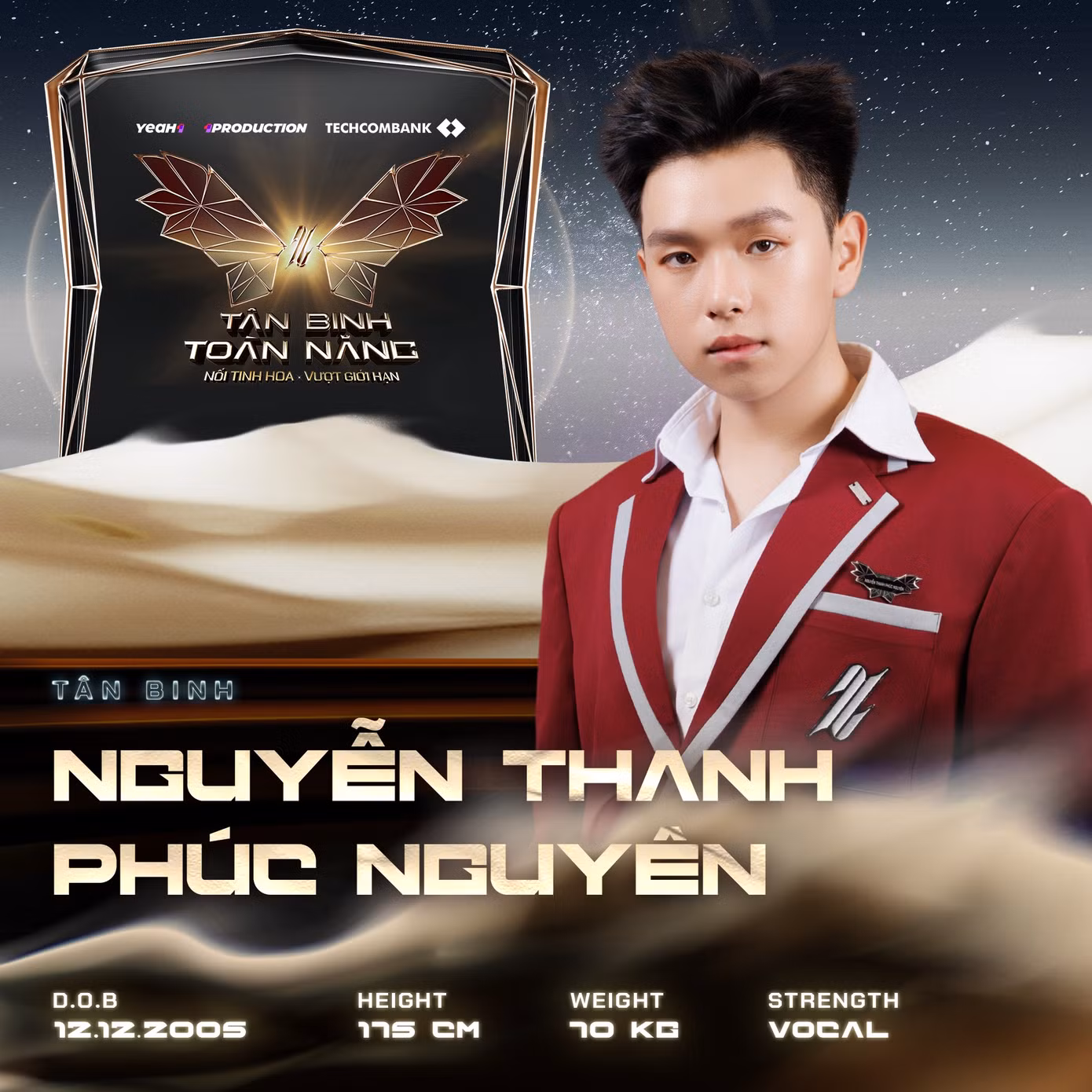 Phúc Nguyên được dự đoán sẽ đến gần hơn với vị trí debut nếu lột xác bản thân hơn nữa. Nguồn ảnh: BTC.
