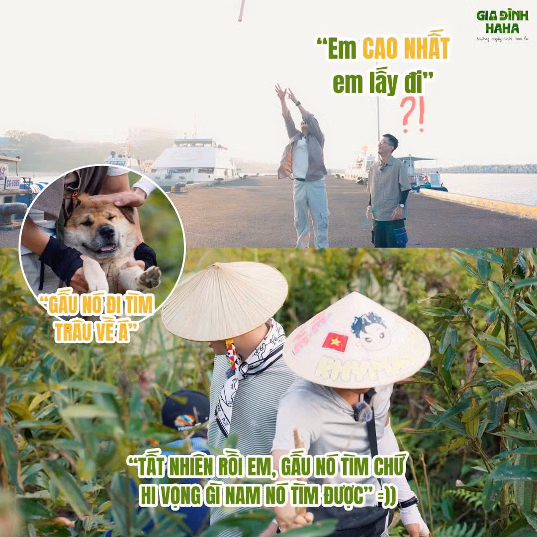Khán giả thích thú với những lần Rhymastic trêu "cán bộ nông dân" Bùi Công Nam. Ảnh: BTC. Khán giả thích thú với những lần Rhymastic trêu "cán bộ nông dân" Bùi Công Nam. Ảnh: BTC.