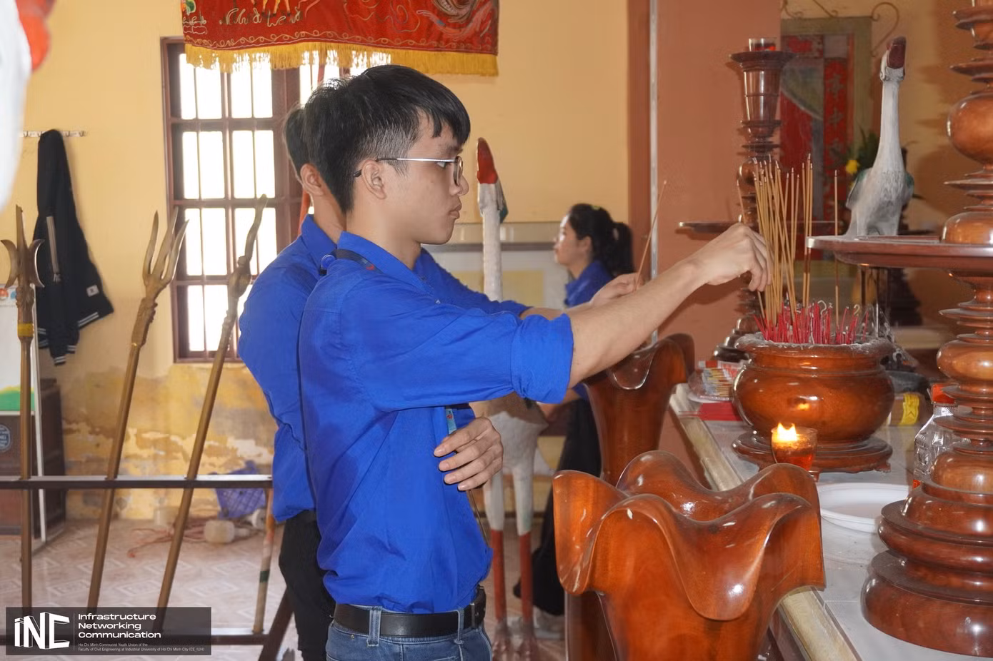 Ảnh: Tuổi trẻ Khoa Kỹ thuật Xây dựng IUH