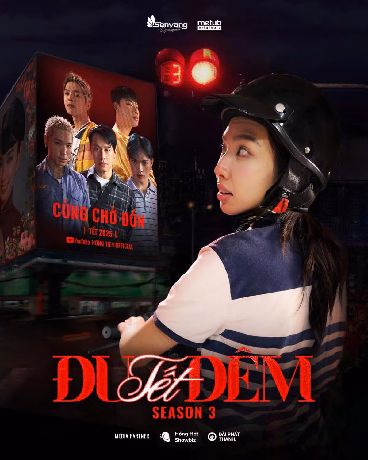Hoa hậu Thùy Tiên thông báo về sự quay trở lại của series Đu Đêm với tên gọi Đu Tết Đêm.