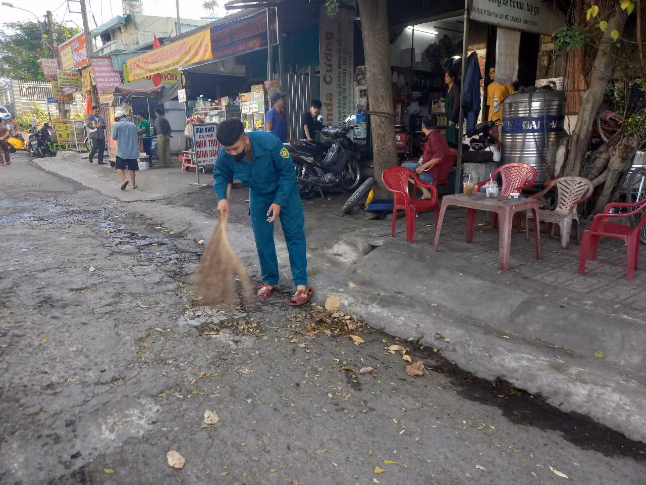 Ảnh: Ban CHQS Phường Tân Phú