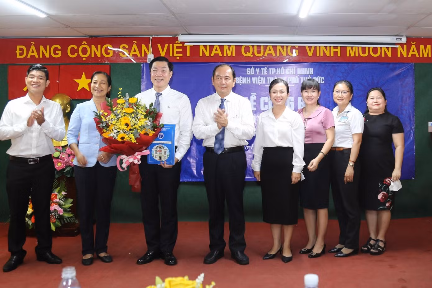 Sở Y tế kỳ vọng nhân sự mới sẽ góp phần ổn định tổ chức và đưa bệnh viện phát triển