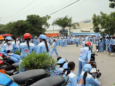 Tới đây, dòng vốn FDI vào Việt Nam sẽ bị quản chặt. (Trong ảnh: Công nhân làm việc tại Khu công nghiệp Quang Minh (Mê Linh, Hà Nội)