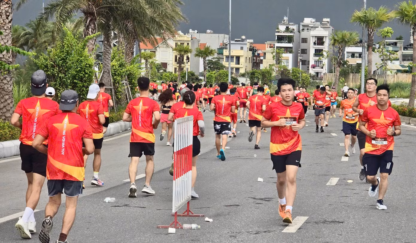 Có hơn 5 nghìn vận động viên tham gia giải chạy. Có hơn 5 nghìn vận động viên tham gia giải chạy.