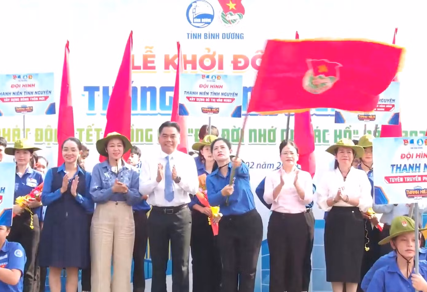 Khởi động Tháng Thanh niên năm 2024 tại Bình Dương.