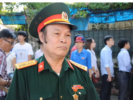 Đại úy Lê Long Triệu chia sẻ
