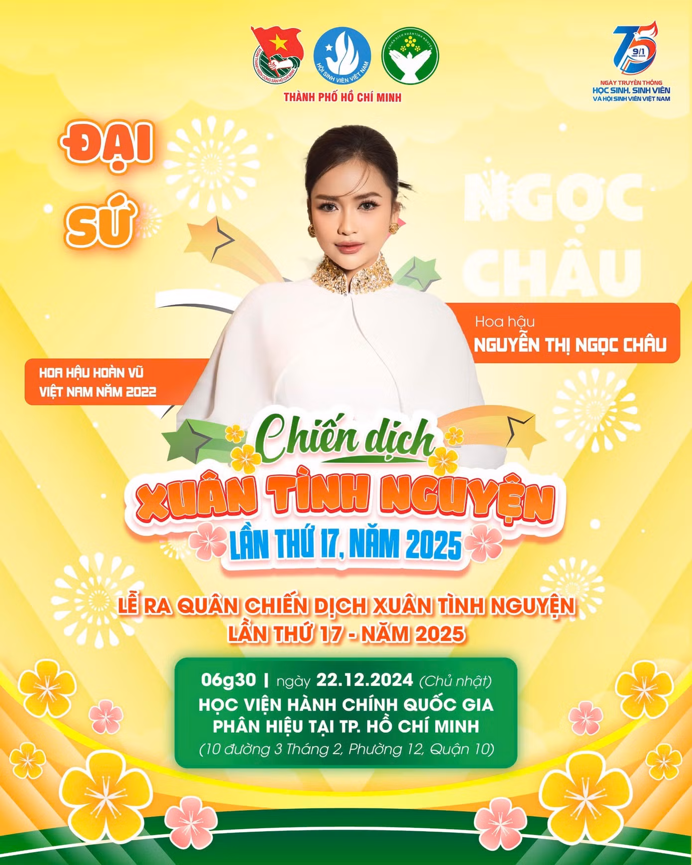 Nhiều "vì tinh tú" khác cũng tham gia làm đại sứ đã giúp không khí tình nguyện Xuân 2025 nóng hơn bao giờ hết.