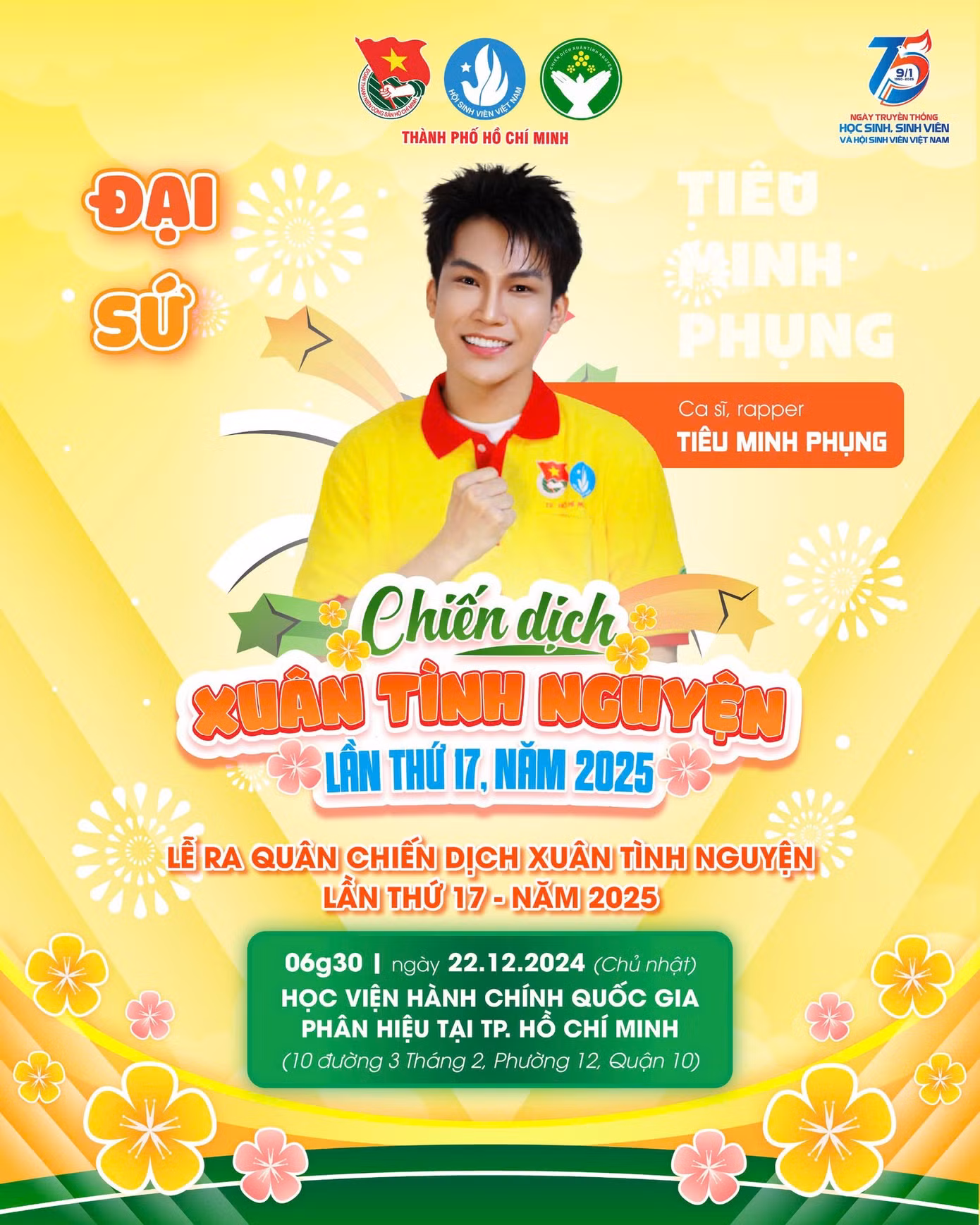 Nhiều "vì tinh tú" khác cũng tham gia làm đại sứ đã giúp không khí tình nguyện Xuân 2025 nóng hơn bao giờ hết.