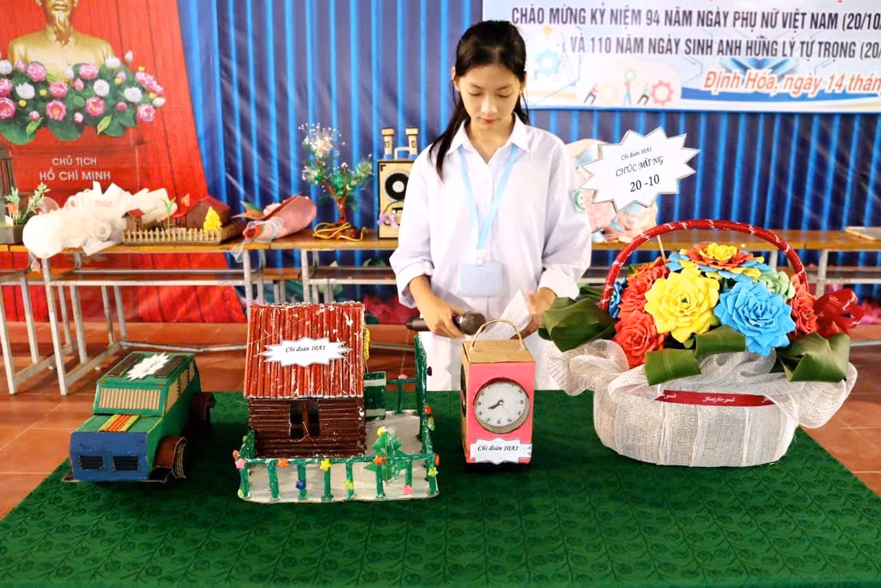 Ảnh: Đoàn Trung tâm GDNN-GDTX huyện Định Hóa Ảnh: Đoàn Trung tâm GDNN-GDTX huyện Định Hóa