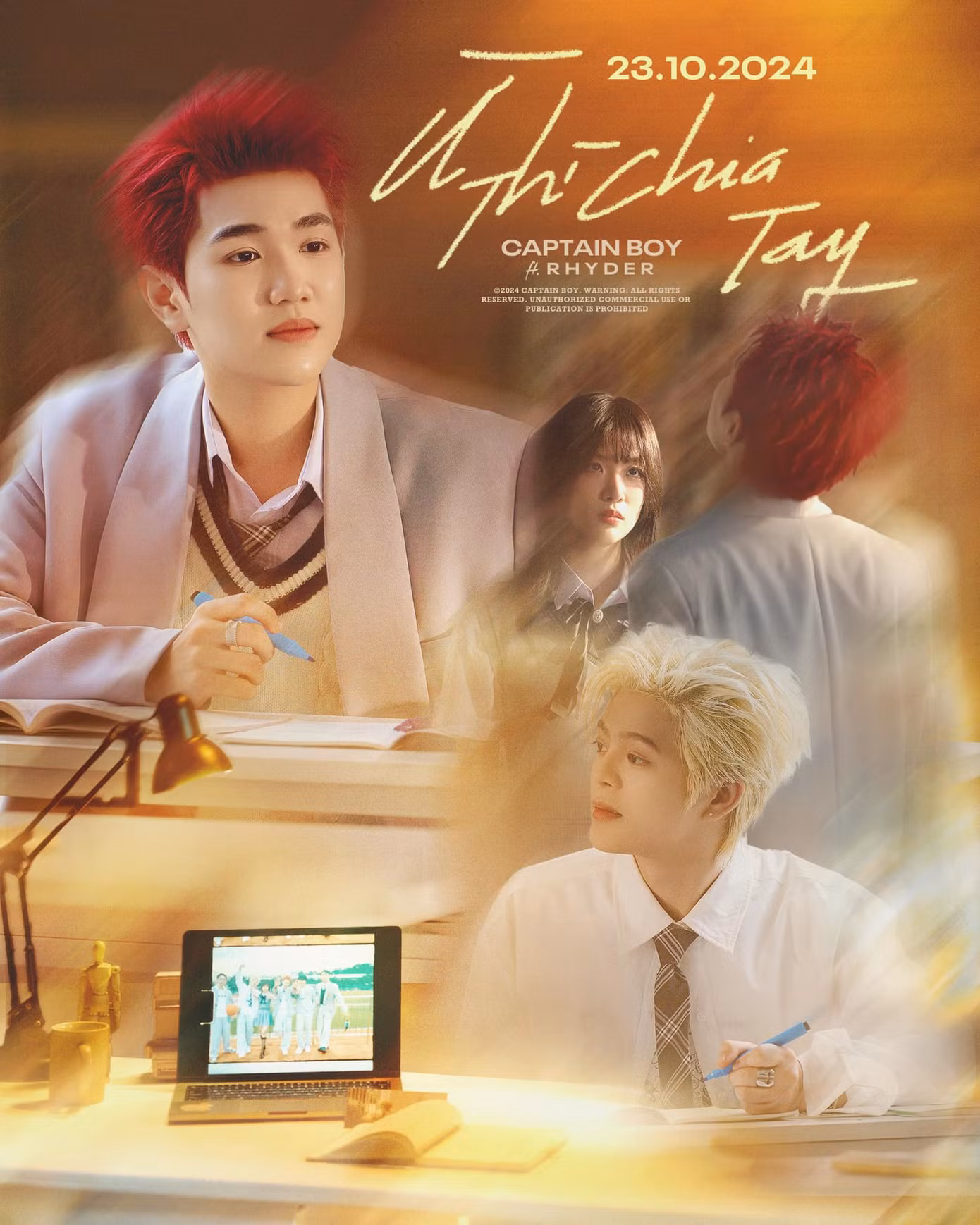 MV Ừ Thì Chia Tay của Captain Boy ft. Rhyder mang bối cảnh "thanh xuân vườn trường".