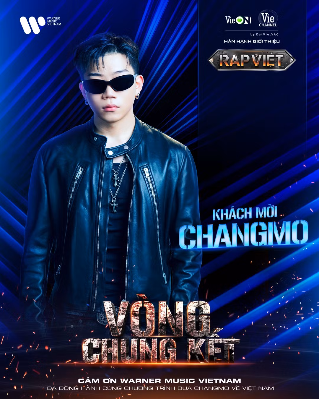 CHANGMO sẽ ngồi ở hàng ghế giám khảo, đồng hành cùng JustaTee và Thái VG để đưa ra những nhận xét "đắt giá" và tìm ra Quán quân năm nay.