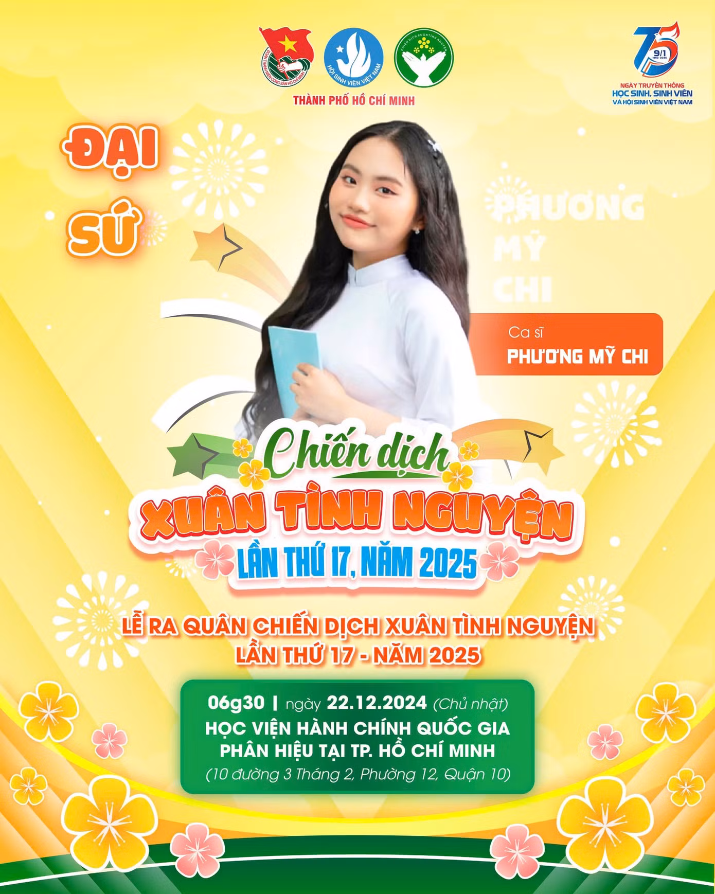 Nhiều "vì tinh tú" khác cũng tham gia làm đại sứ đã giúp không khí tình nguyện Xuân 2025 nóng hơn bao giờ hết.