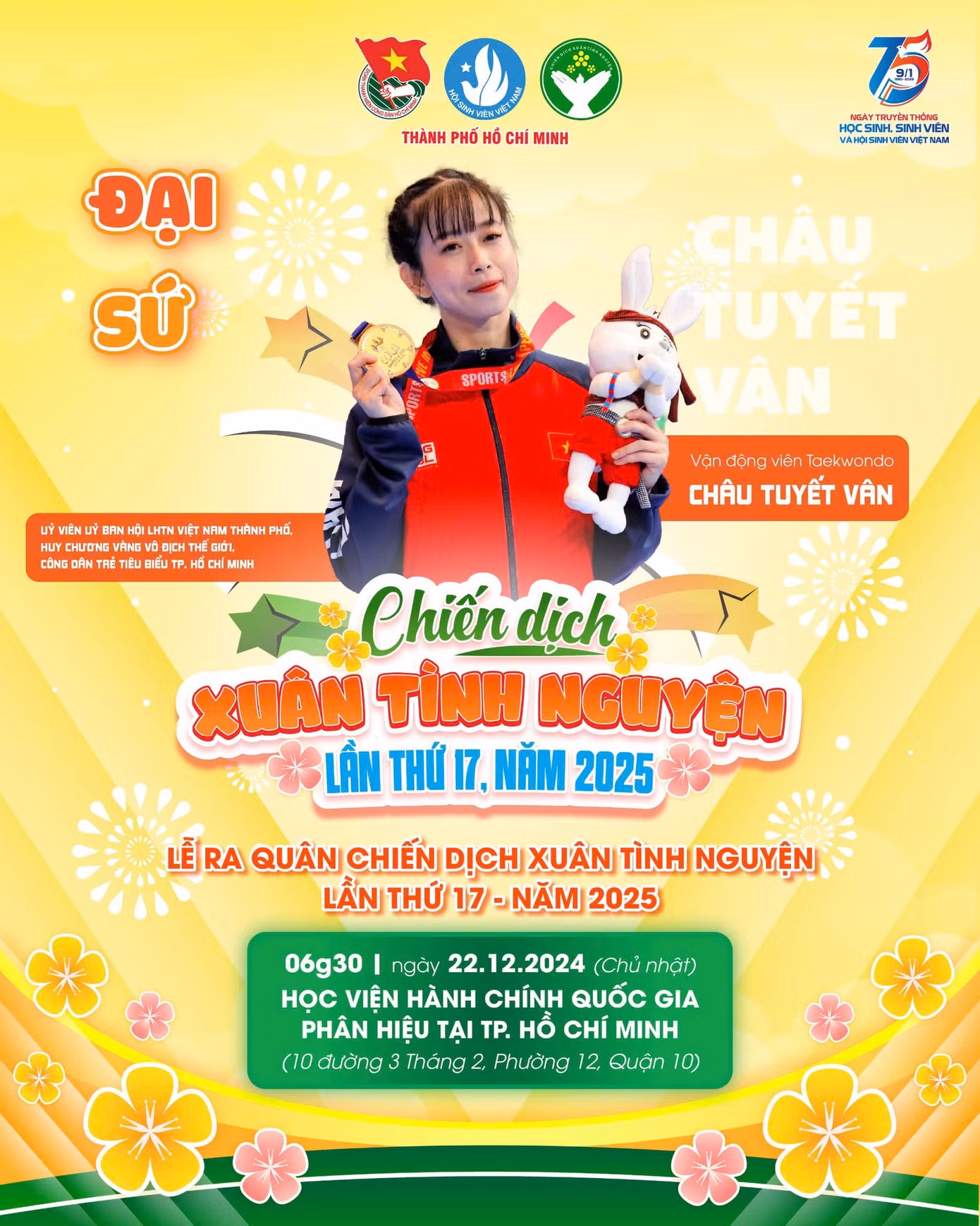 Nhiều "vì tinh tú" khác cũng tham gia làm đại sứ đã giúp không khí tình nguyện Xuân 2025 nóng hơn bao giờ hết.